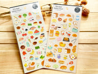 Sheet of Stickers /  Happy Bakery