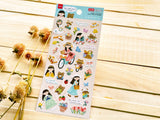 "toi-et-moi" Sheet of Stickers / picnic