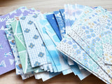 Furukawa Mino Paper Origami Box - Cool Colors