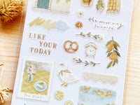Q-Lia "Ferie" Sheet of Stickers / Morning Garden