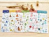 "Play-Ink" Sheet of Stickers / Cooking