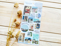 "La Vista" Sheet of Stickers / City