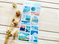 "La Vista" Sheet of Stickers / Sunny