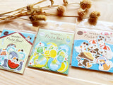 Furukawa Mino Paper Flake Stickers - Puppy Summer