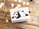 Nonnlala Original Rubber Stamp - Can't take it anymore~Panda