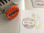 Nonnlala Original Date Stamp - Lily of the Valley