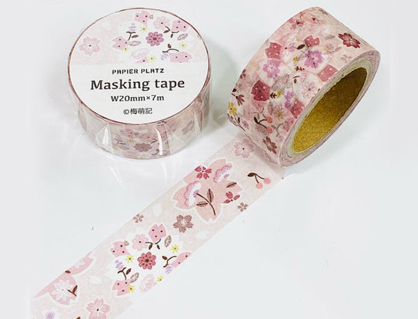 Umemoegi Original Japanese Washi Masking Tape - Sakura – Little Happy Things