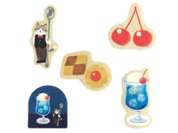 Furukawa Mino Paper Stickers / Moon Cafe / Cream Soda