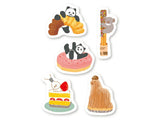 Furukawa Mino Paper Stickers - Panda Pastry