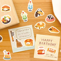 Furukawa Mino Paper Stickers - Seal Coffee Shop