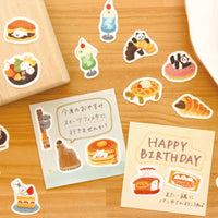 Furukawa Mino Paper Stickers - Panda Pastry