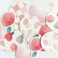 Furukawa Mino Paper Stickers - Peach