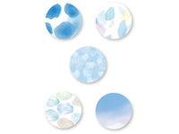 Furukawa Mino Paper Stickers - Blue