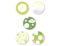 Furukawa Mino Paper Stickers / Green