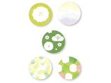 Furukawa Mino Paper Stickers / Green