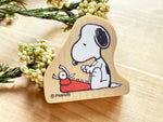 Snoopy Japanese Wooden Rubber Stamp