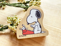Snoopy Japanese Wooden Rubber Stamp