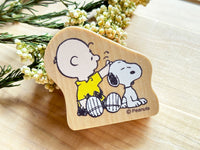 Snoopy Japanese Wooden Rubber Stamp