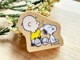 Snoopy Japanese Wooden Rubber Stamp