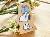 Snoopy Japanese Wooden Rubber Stamp