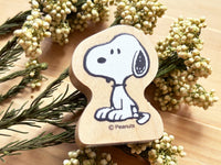 Snoopy Japanese Wooden Rubber Stamp