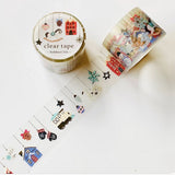 Clear Tape with Foil Stamping / Ornament