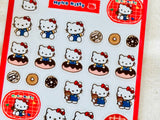 Furukawa x Sanrio Characters Retro Snack Series / Hello Kitty Clear Sheet of Stickers