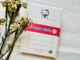 Furukawa x Sanrio Characters Retro Snack Series / Hello Kitty Mini Letter Set