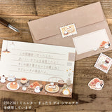 Cozy Daytime Flake Sticker Set / Long-tailed Tit