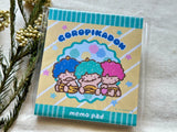 Furukawa x Sanrio Characters Retro Snack Series / Goropikadon Memo Pad