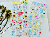 Tocorocomugi Sheet of Stickers / Summer Ice