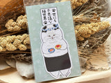 KORIRI "The Weird World of Cats" Premium Cross-Texture Sticker