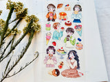 Sheet of Stickers /  Yummy