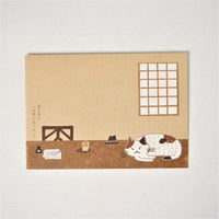 Shinzi Katoh Letterset "Walking through literature series" / I am a Cat