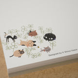 Shinzi Katoh Block Memo Pad / UNEVEN CATS