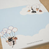 Shinzi Katoh Block Memo Pad / UNEVEN CATS