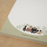 Shinzi Katoh Block Memo Pad / UNEVEN CATS