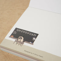 Shinzi Katoh Block Memo Pad / UNEVEN CATS