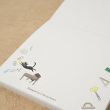 Shinzi Katoh Block Memo Pad / UNEVEN CATS