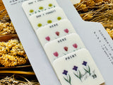 Yohaku x isshoni Film To-do Sticky Notes (S) / Garden (ガーデン)