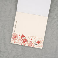 Shinzi Katoh Block Memo Pad / Little Red Riding Hood