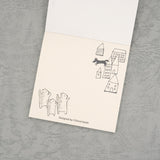 Shinzi Katoh Block Memo Pad / Little Red Riding Hood