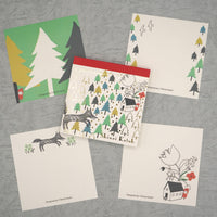 Shinzi Katoh Block Memo Pad / Little Red Riding Hood