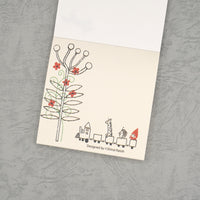 Shinzi Katoh Block Memo Pad / Little Red Riding Hood
