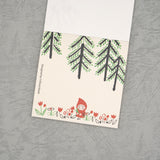 Shinzi Katoh Block Memo Pad / Little Red Riding Hood
