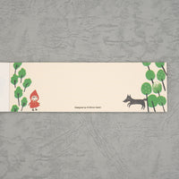 Shinzi Katoh Memo Pad / Little Red Riding Hood