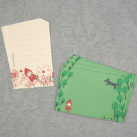 Shinzi Katoh Mini Letter Set / Little Red Riding Hood