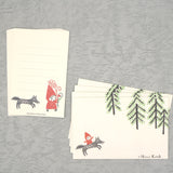 Shinzi Katoh Mini Letter Set / Little Red Riding Hood