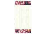 Retro Modern Memo Pad / Writing Paper - Black Cat