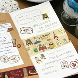 Japan Beauty Washi Masking Tape / World Cafe